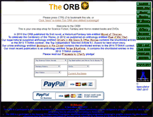 Tablet Screenshot of orb-store.com